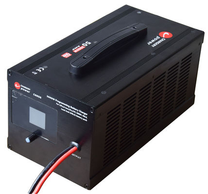48V 3000W 13S LiPo, NMC, LiFe, LiTo, Pb, VRLA AGM acide de plomb, GEL Chargeur de batterie pour vélo électrique, moto électrique 1-55A