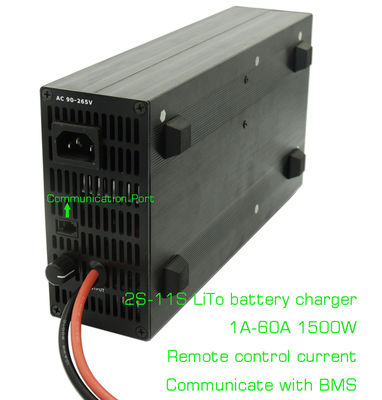 Chargeur de batterie réglable 29.7V 11S LTO pour moto E scooter 1A-60A