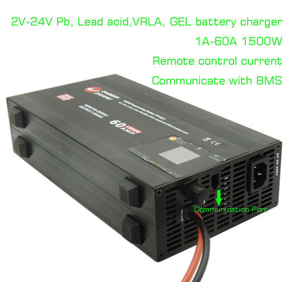 2V 12V 24V VRLA AGM Chargeur de batterie ac à dc pour vélo électrique