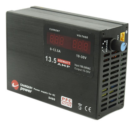 Type de chargeur de batterie SMPS certifié RoHS UAV 13A 30V 400W