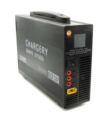 30V 24V 1500W UAV réglable SMPS Chargeur de batterie Compact E Rickshaw 68mm 60A