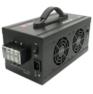 48V 3000W 13S LiPo, NMC, LiFe, LiTo, Pb, VRLA AGM acide de plomb, GEL Chargeur de batterie pour vélo électrique, moto électrique 1-55A
