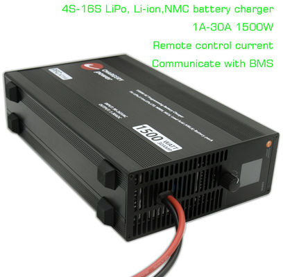 Chargeur de batterie au lithium à ions de lithium NCM Ac à Dc pour drones 67.2V 4S 8S 12S 16S