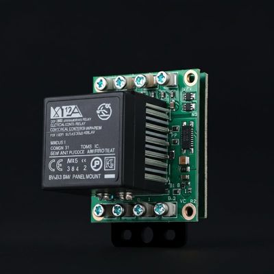 Relais de contacteur électrique à courant continu à batterie au lithium de 12 V Bms avec montage de panneau